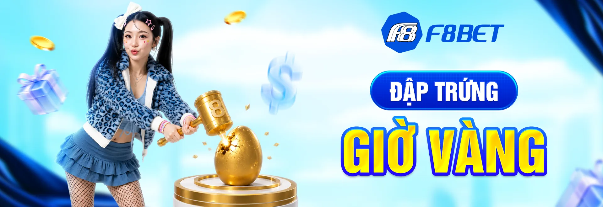 f8bet banner đập trứng giờ vàng